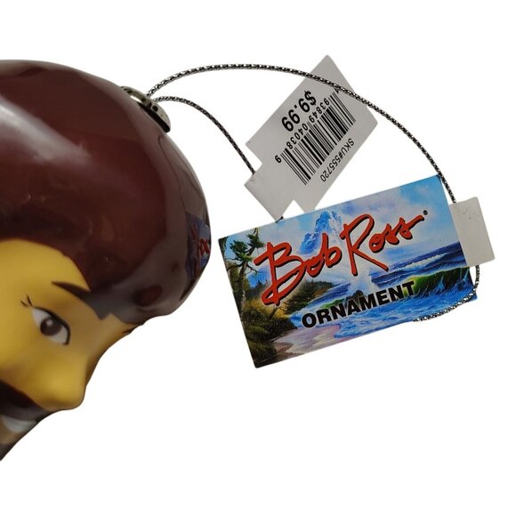 Bob Ross 4 Inch Decoupage Christmas Ornament Holiday Tree Art - Picture 3 of 7